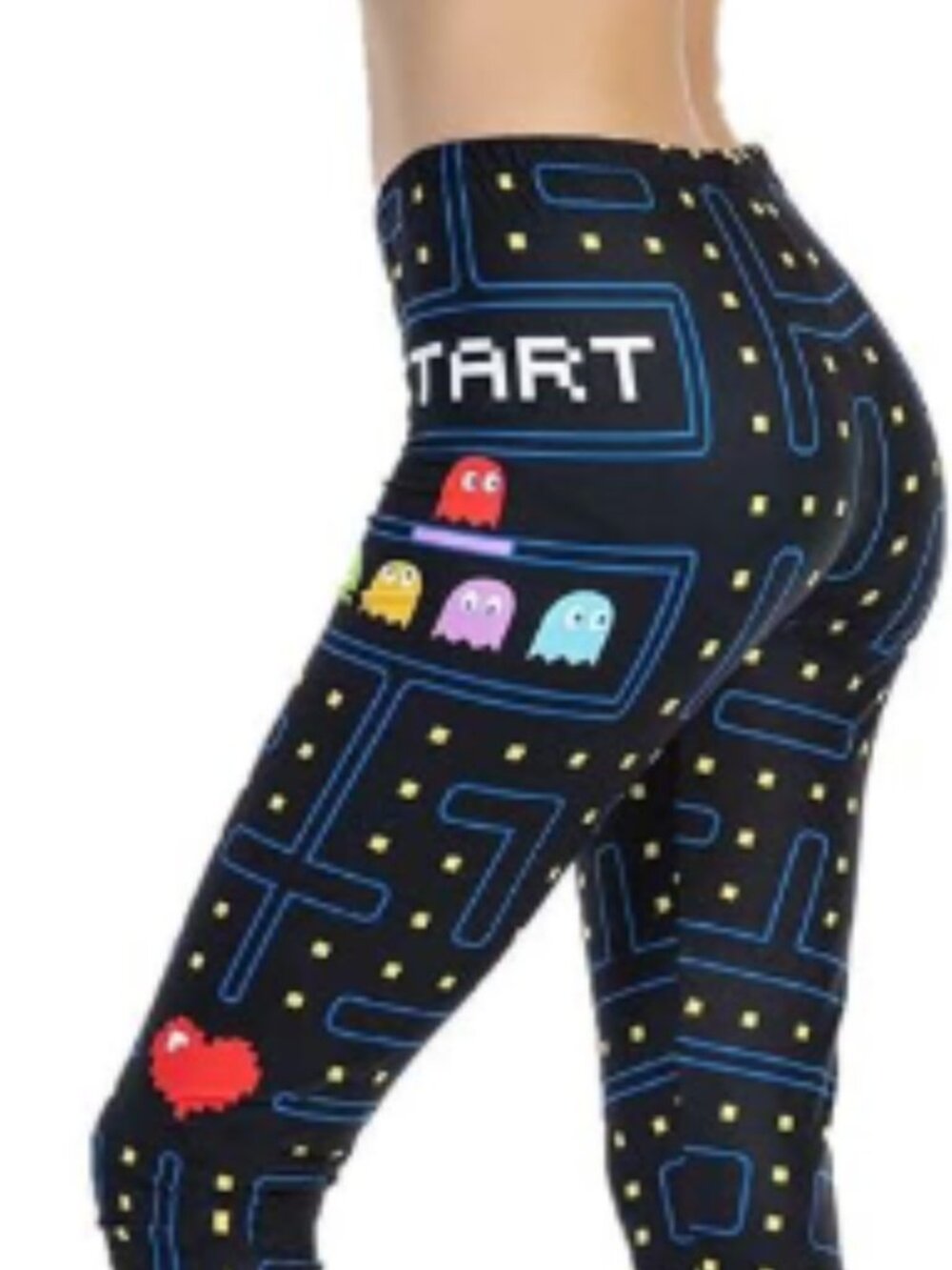 "Pac-Man" Leggings Size 2X